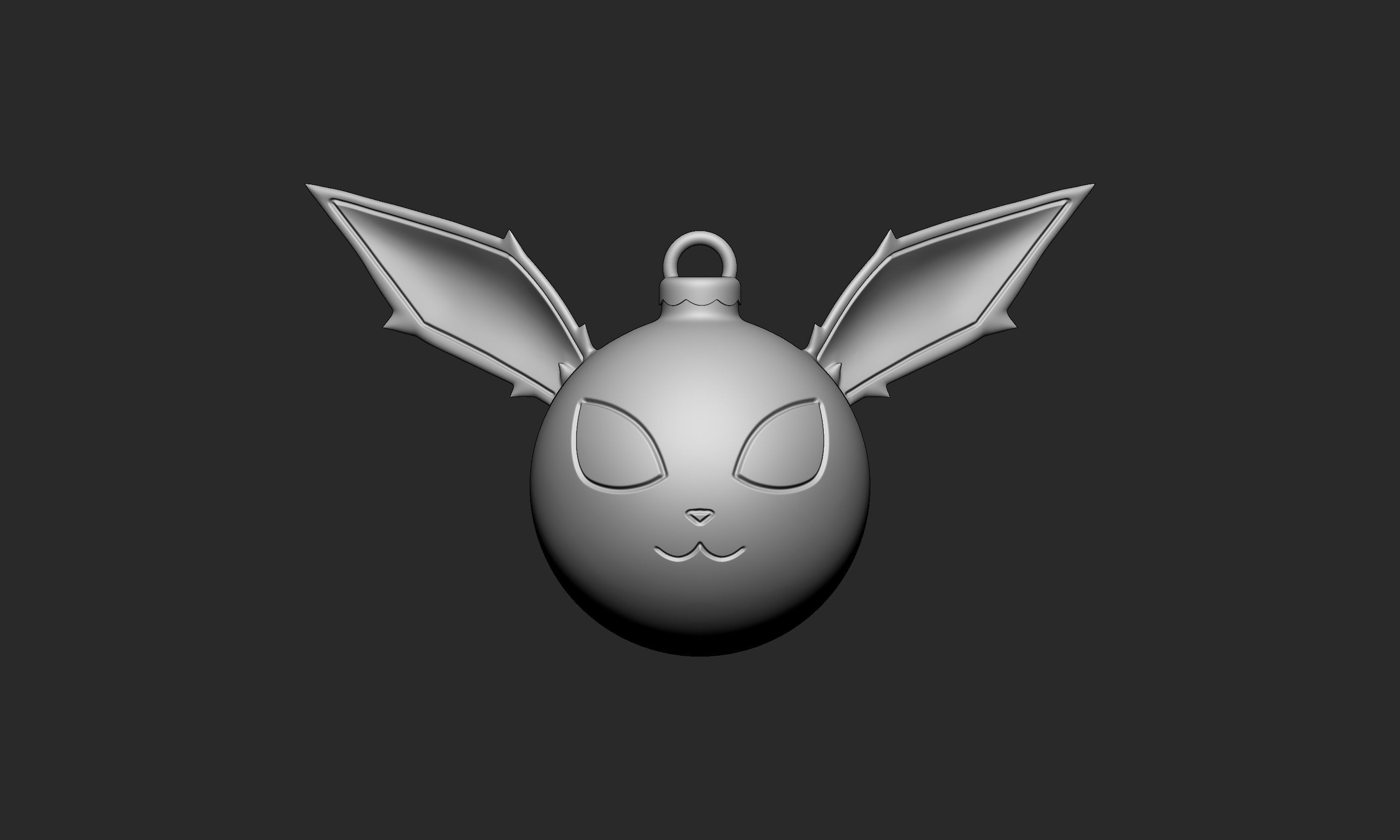Pokemon - Christmas Ornament Jolteon 3D print model_4