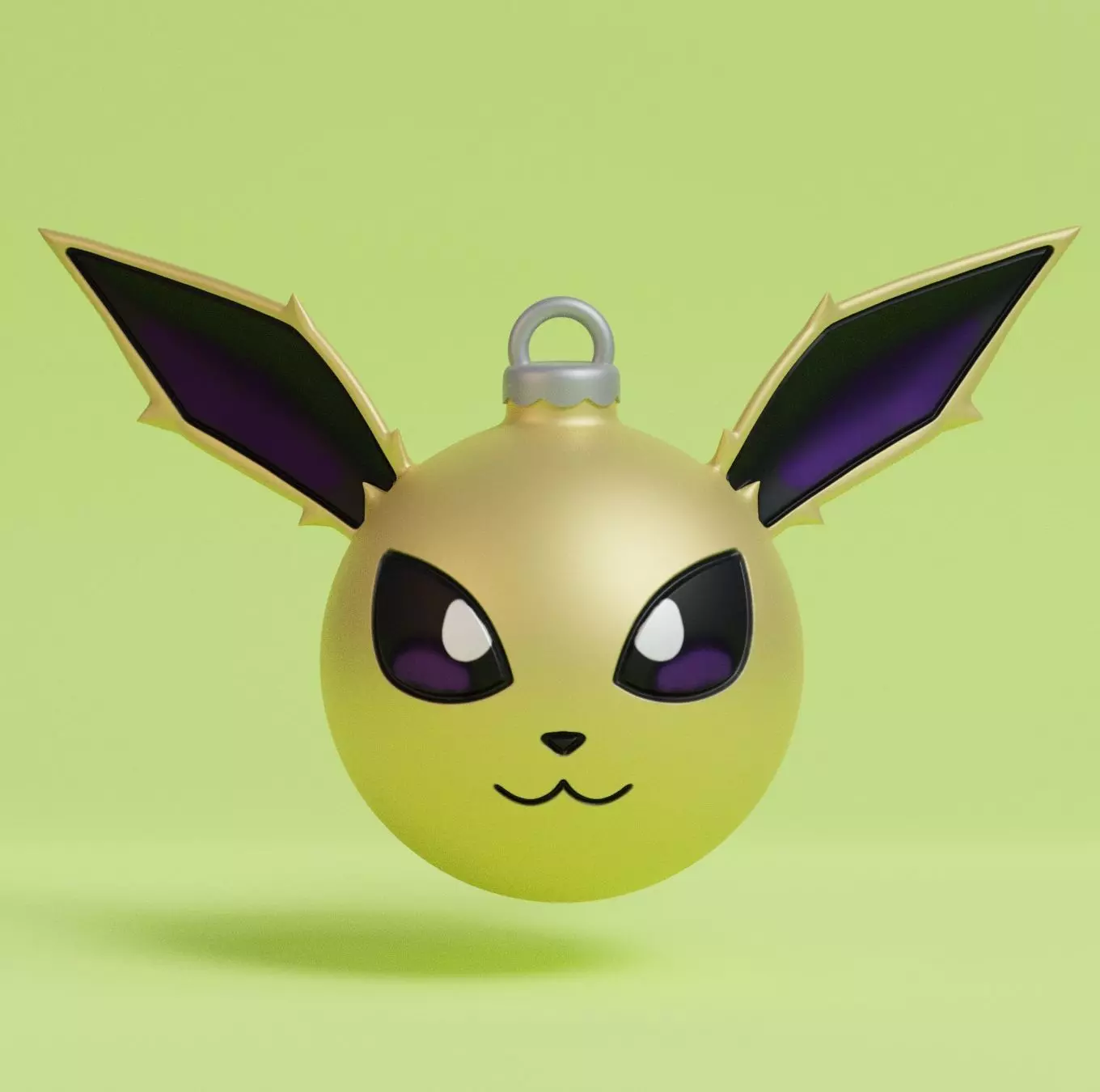Pokemon - Christmas Ornament Jolteon 3D print model_0