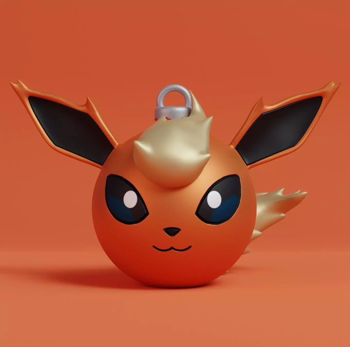 Pokemon - Christmas Ornament Flareon 3D print model_0