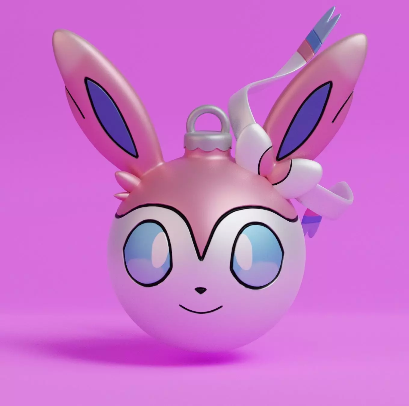 Pokemon - Christmas Ornament Sylveon 3D print model_0