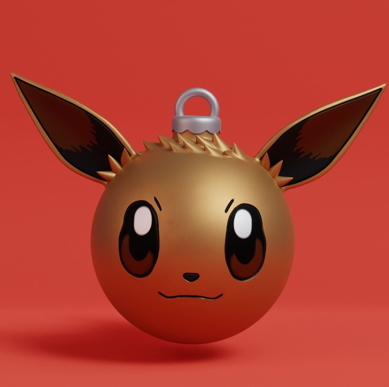 Pokemon - Christmas Ornament All Eeveelutions 3D print model_1