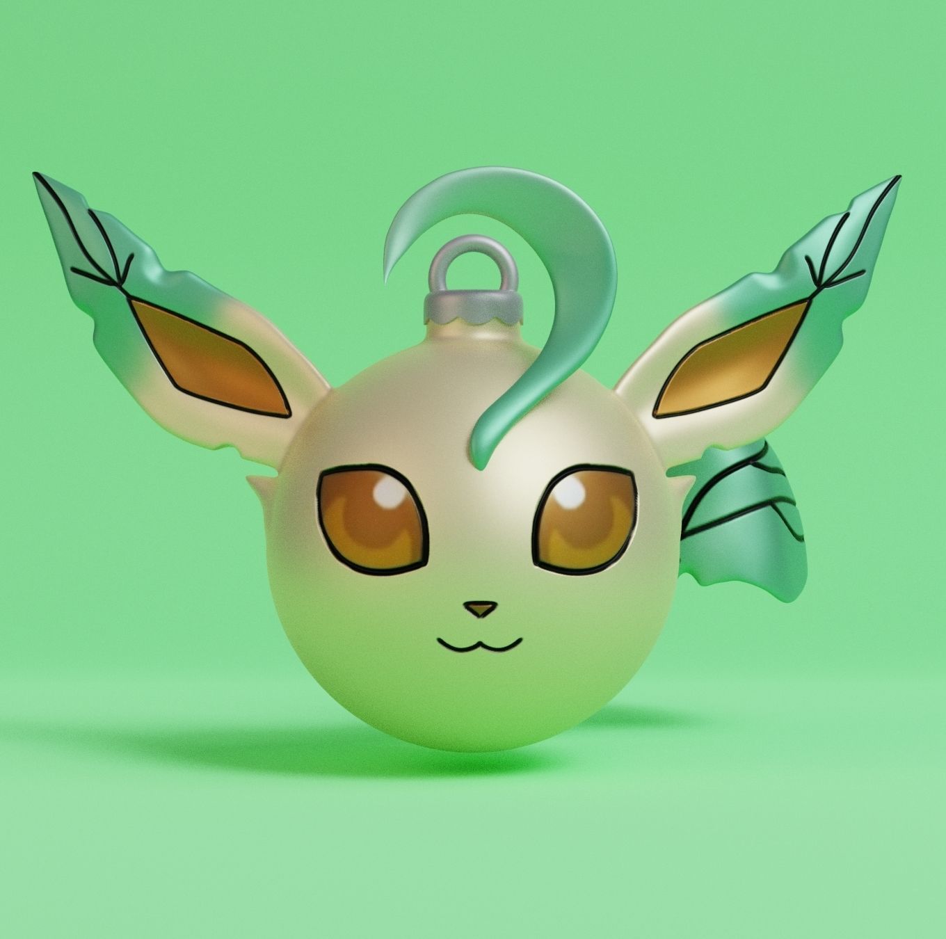 Pokemon - Christmas Ornament All Eeveelutions 3D print model_13