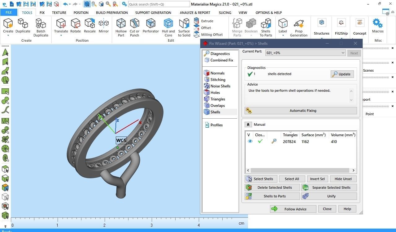 Ring of stone infinity 3D print model_5