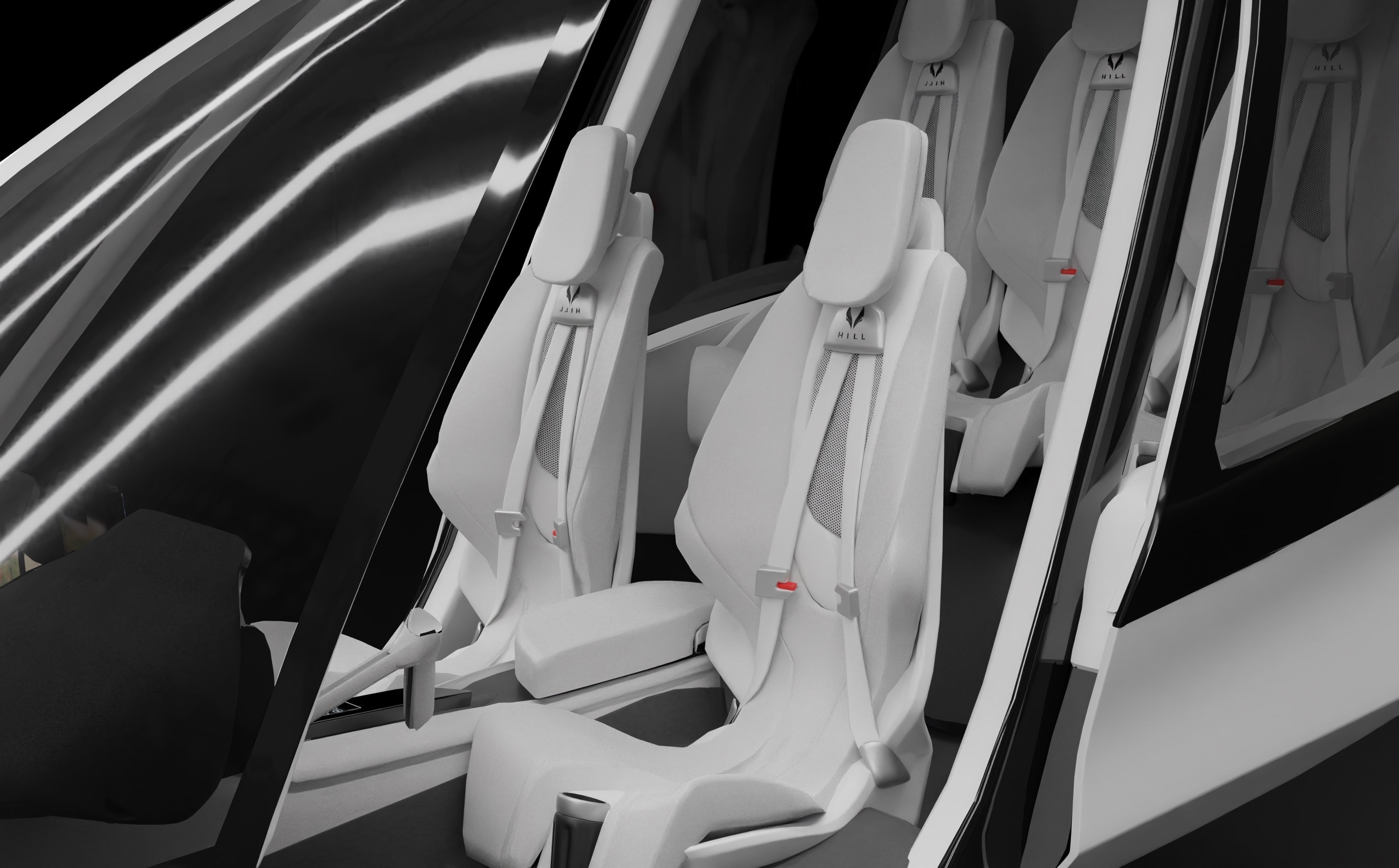 Hill HX50 Concept helicopter Low-poly 3D model_8