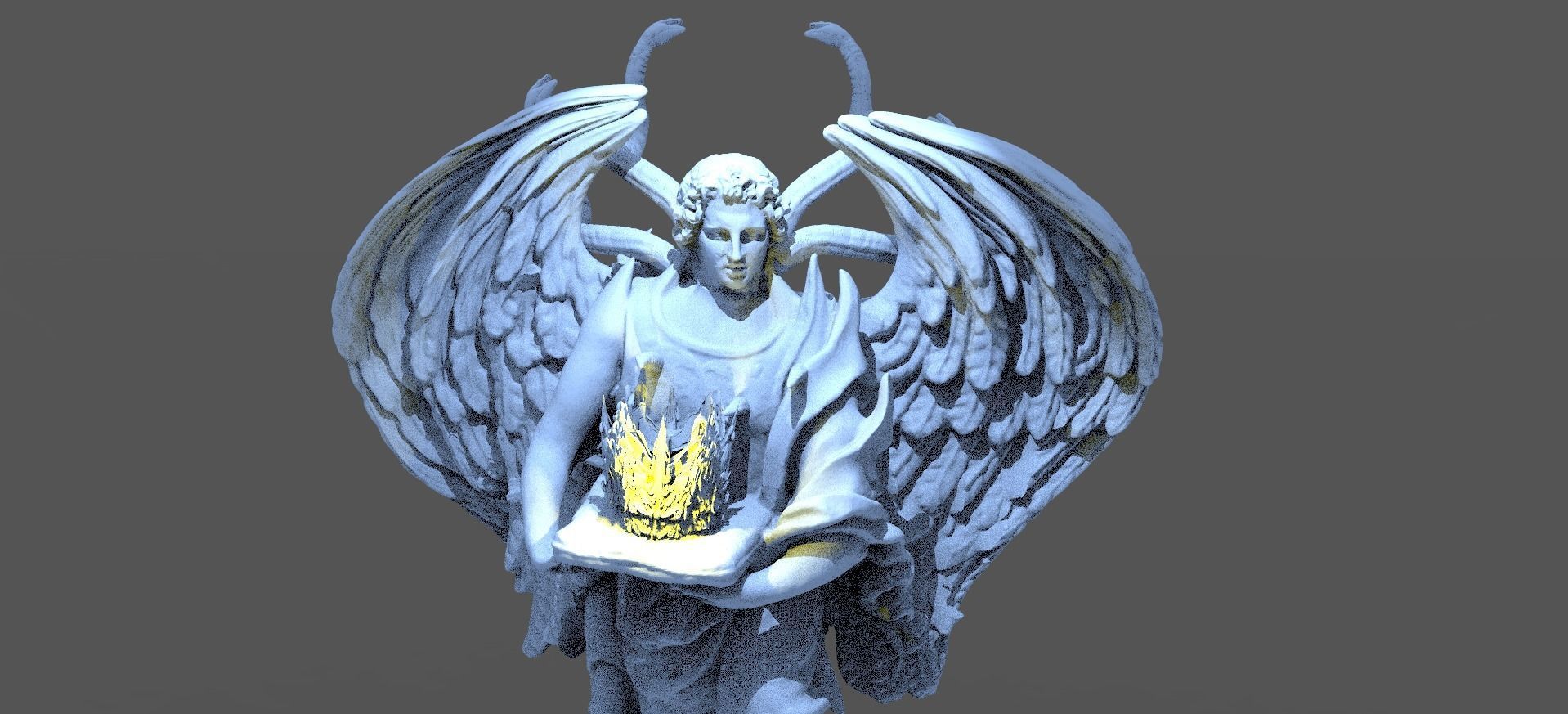 Kings Crown Arch Angel  3D model_1