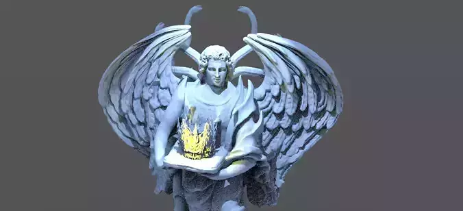 Kings Crown Arch Angel  3D model