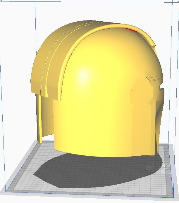 Mandalorian Helmet V 3D print model_3