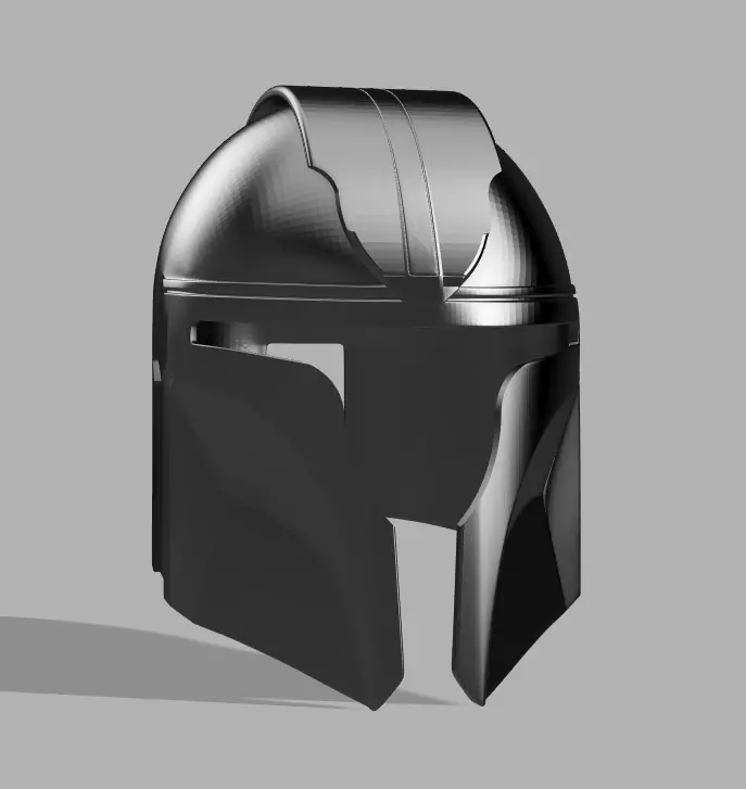 Mandalorian Helmet V 3D print model_0