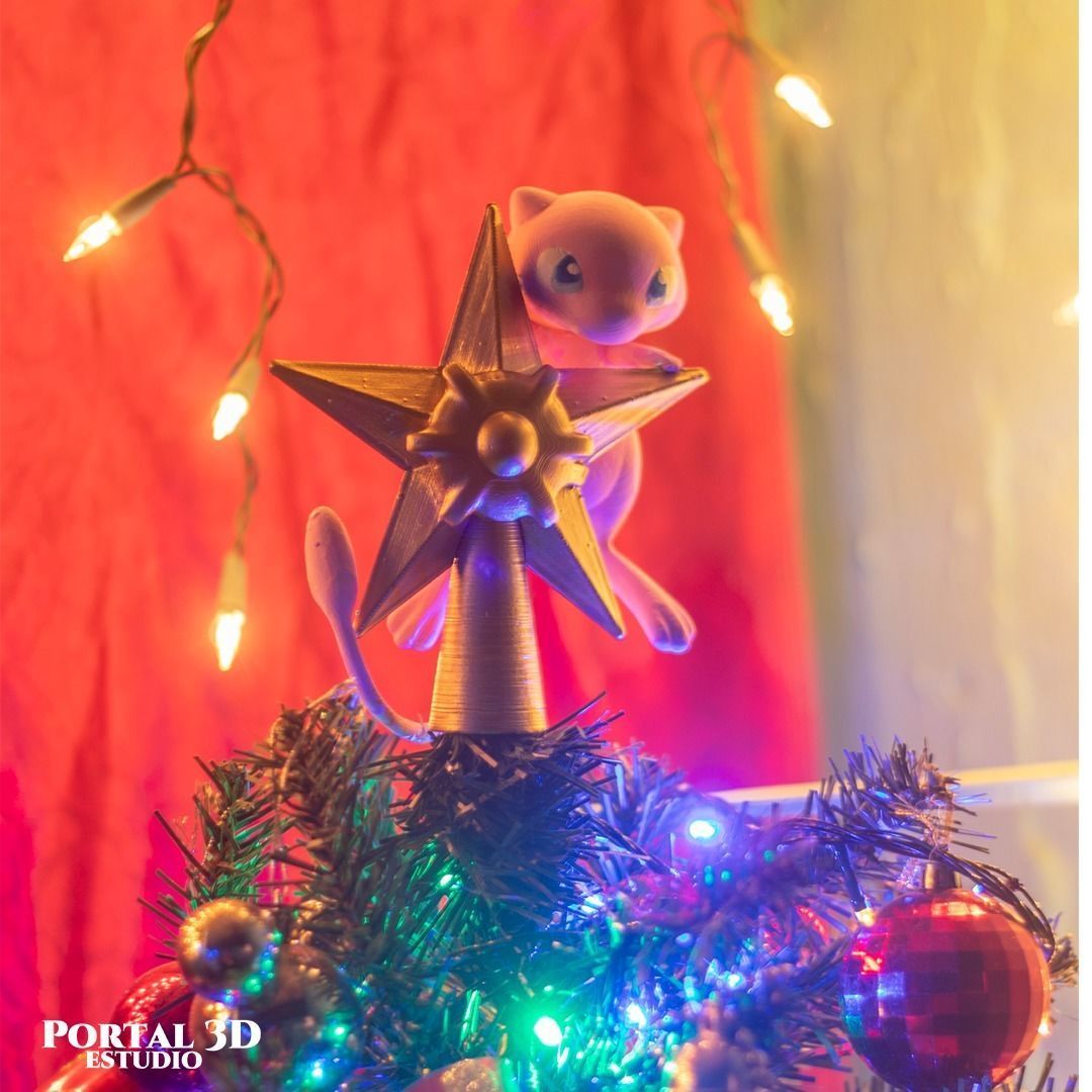 MEW Christmas star 3D model 3D printable | CGTrader