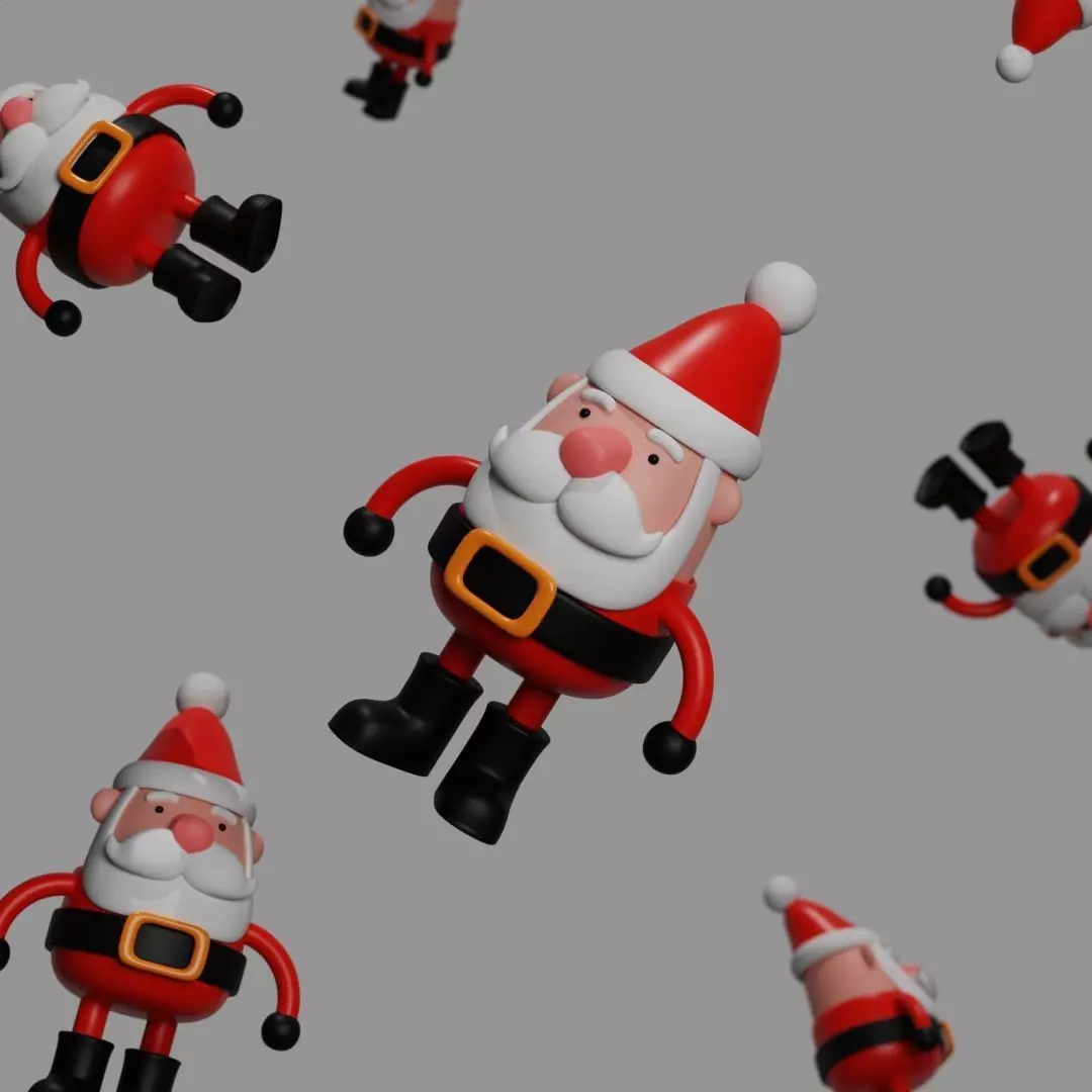 Santa Claus - Christmas Ornaments 3D print model_0