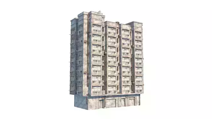 Hong Kong Building 3D model