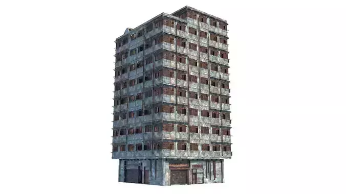 Hong Kong Building 3D model