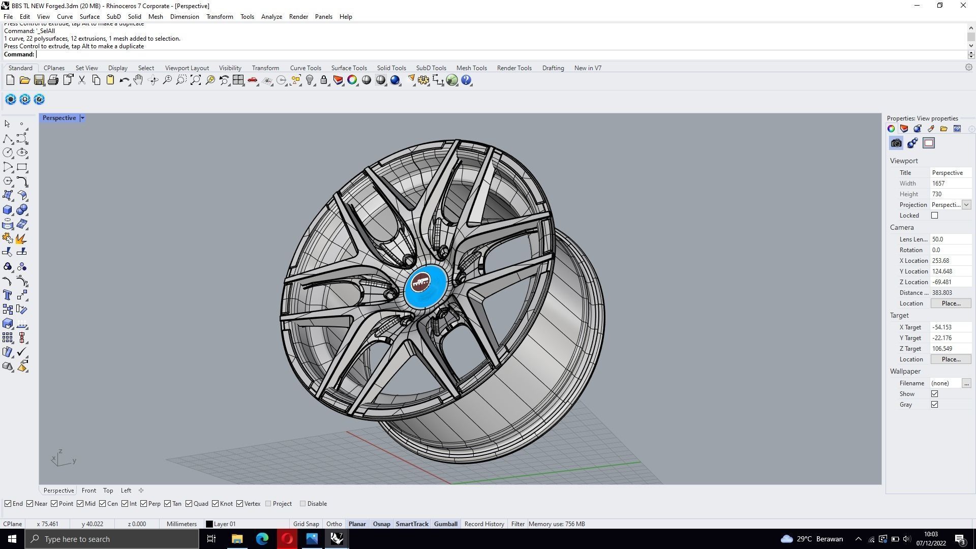 BBS TL Racing  3D model_17