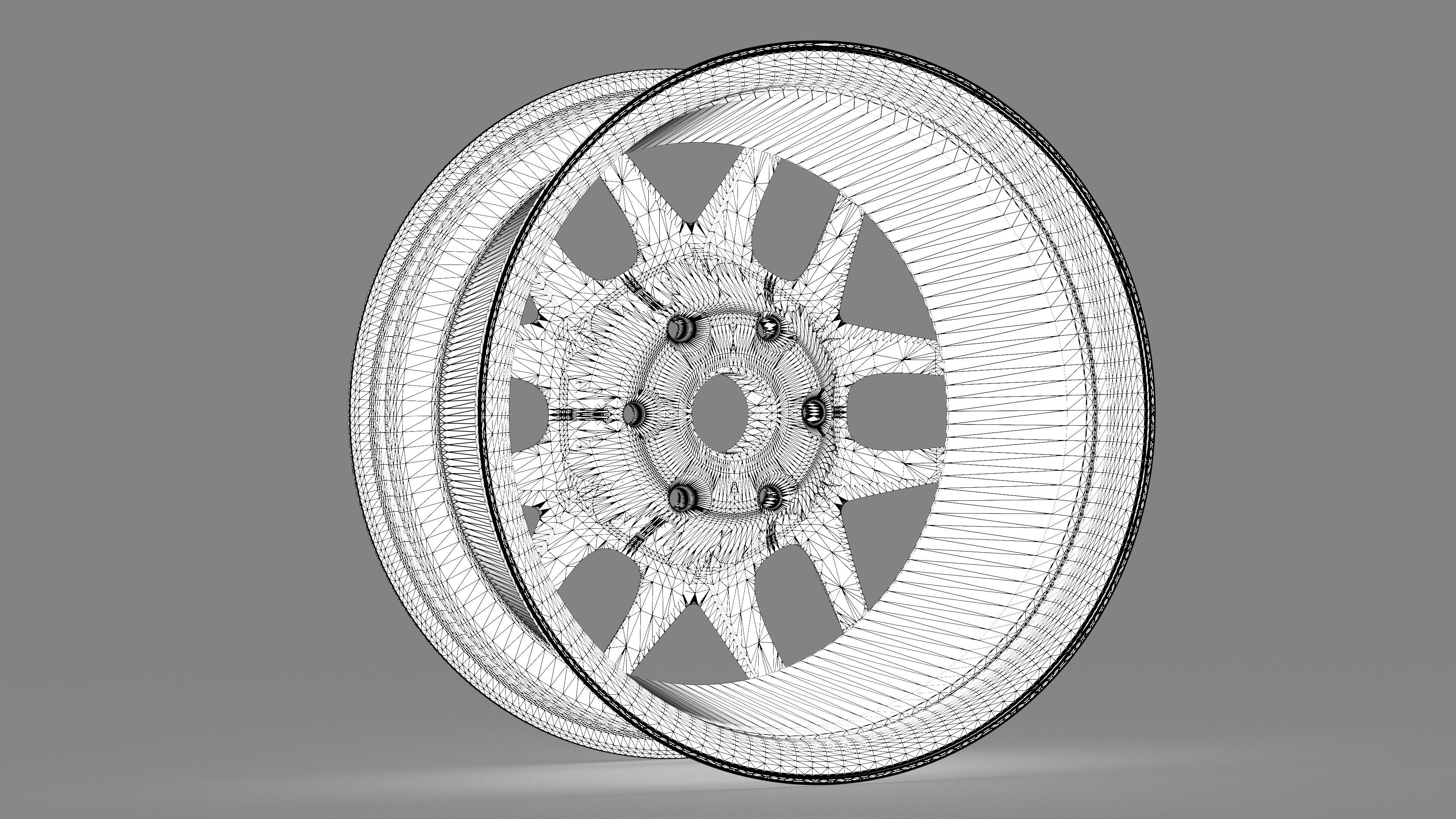 BBS TL Racing  3D model_16