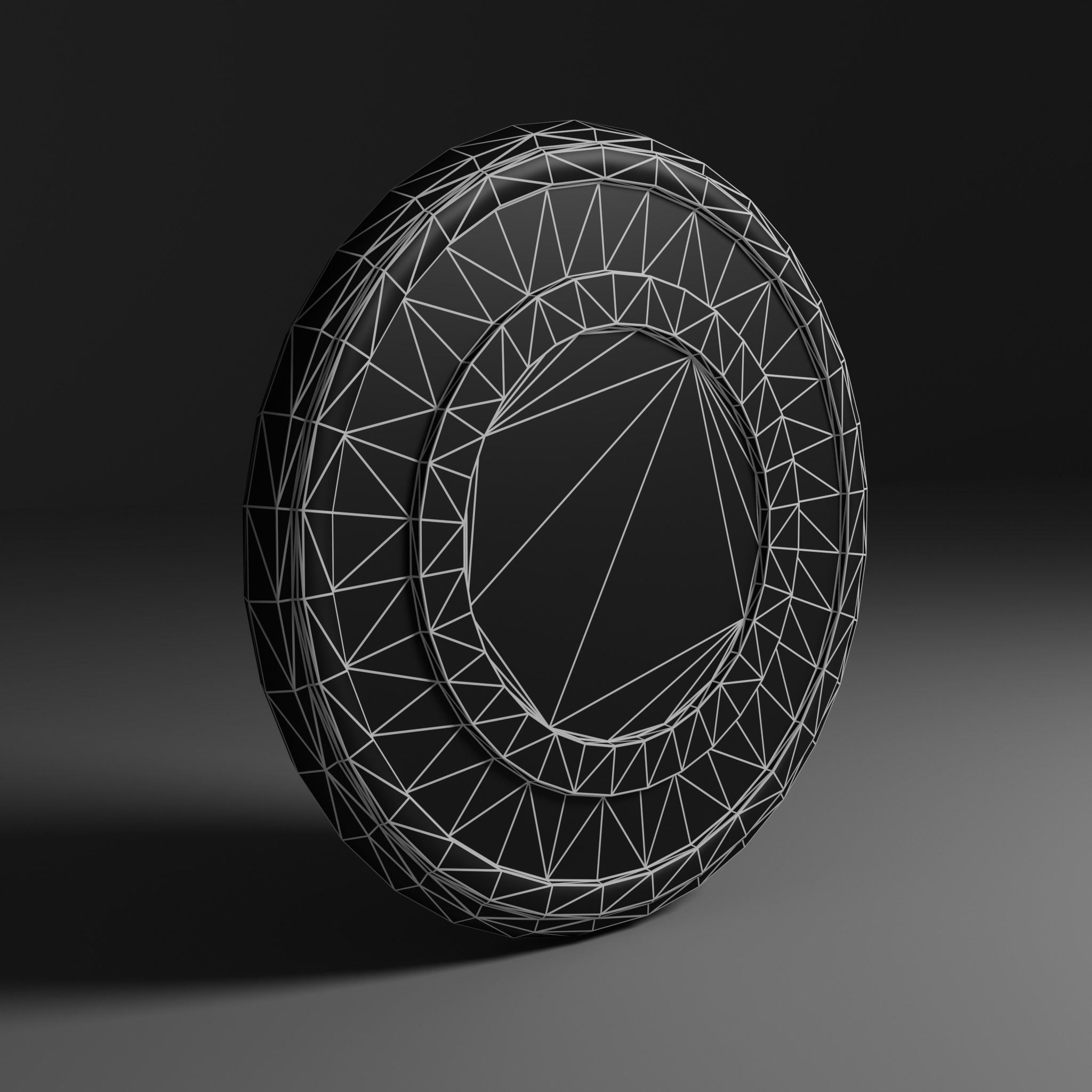 Metallic Coins Pack01 Low-poly 3D model_34