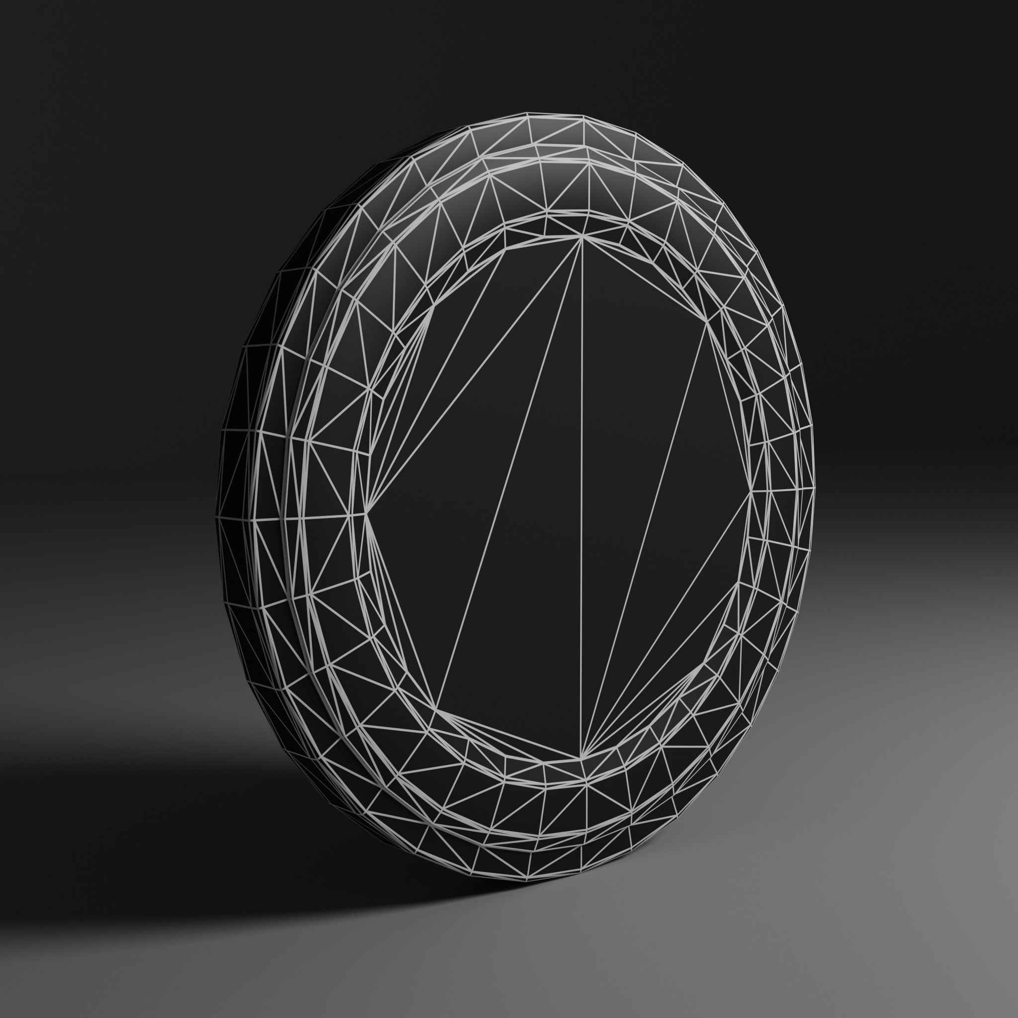 Metallic Coins Pack01 Low-poly 3D model_25