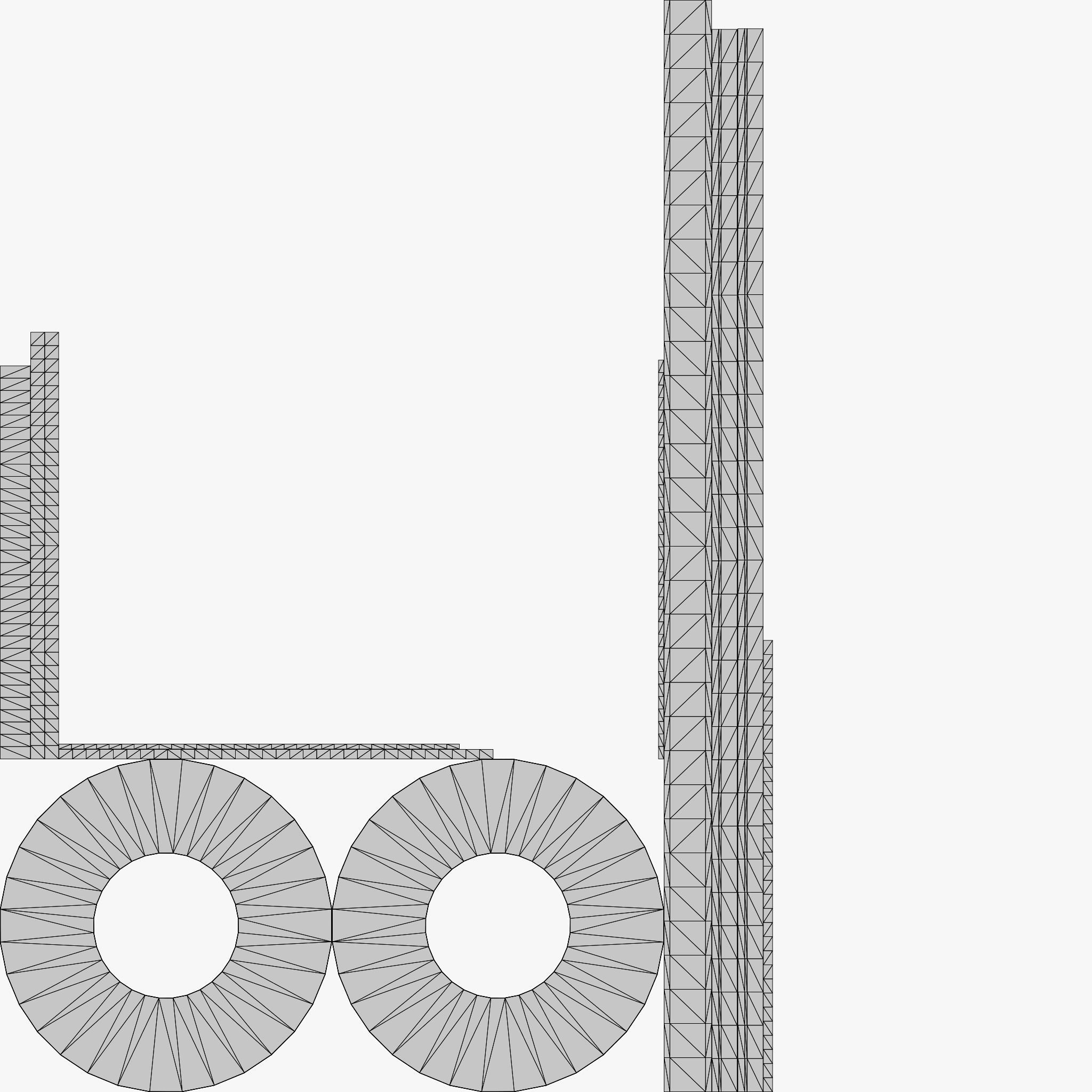 Metallic Coins Pack01 Low-poly 3D model_8