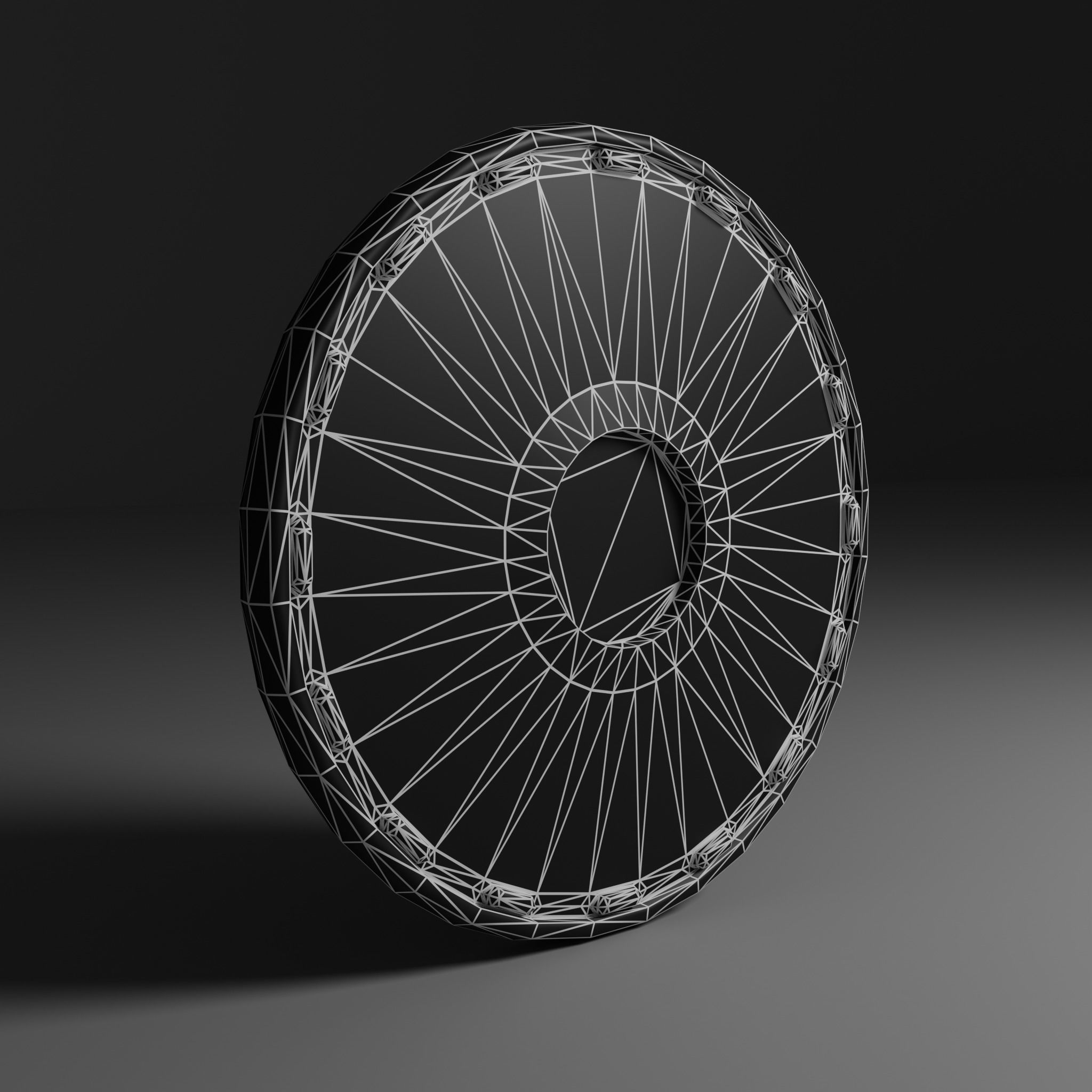 Metallic Coins Pack01 Low-poly 3D model_16