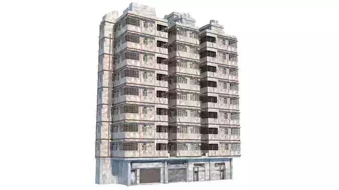 Hong Kong Building 3D model
