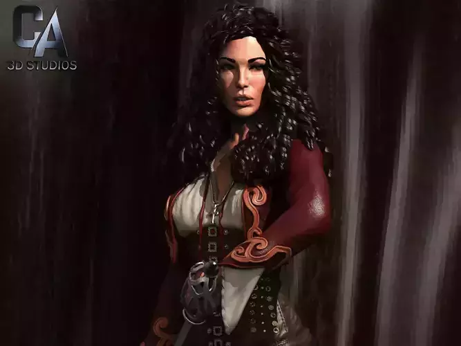 Anna Valerious 3D Print 3D print model