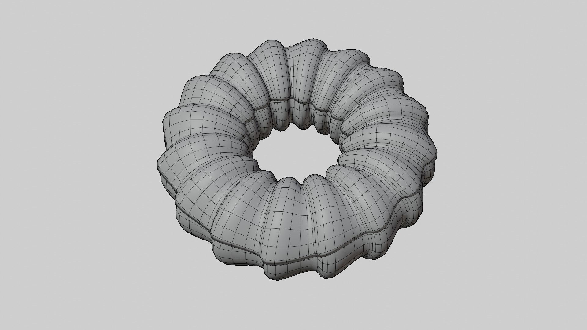 Doughnut 3D model_9