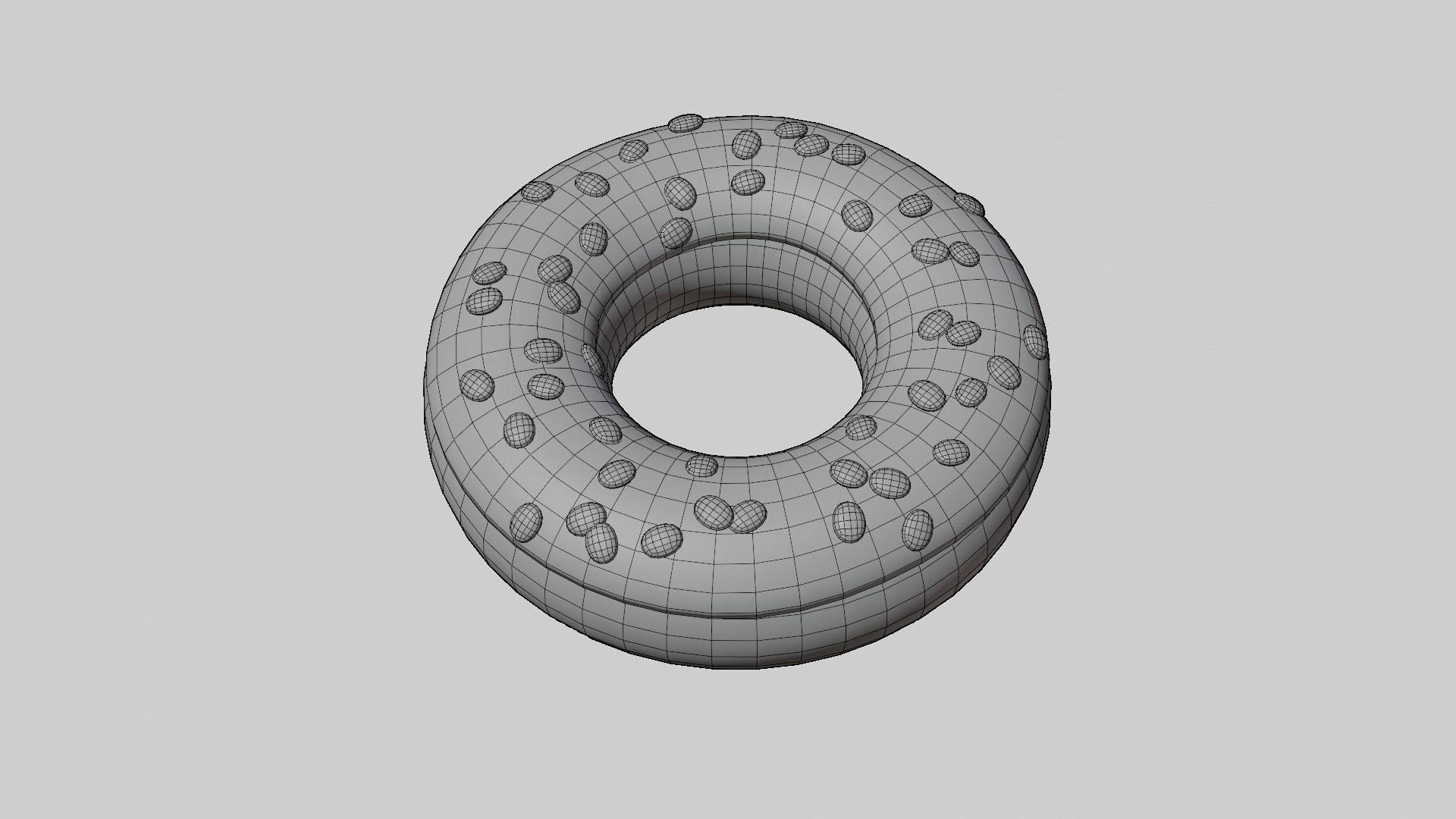 Doughnut 3D model_23
