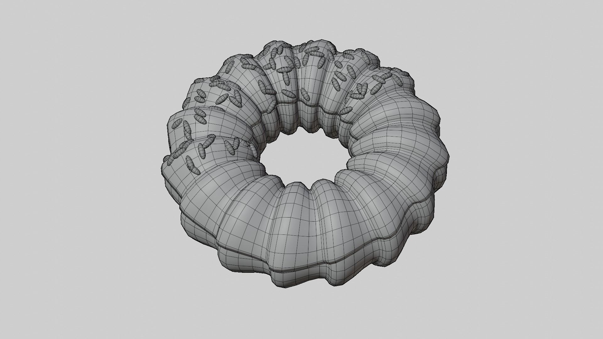 Doughnut 3D model_13