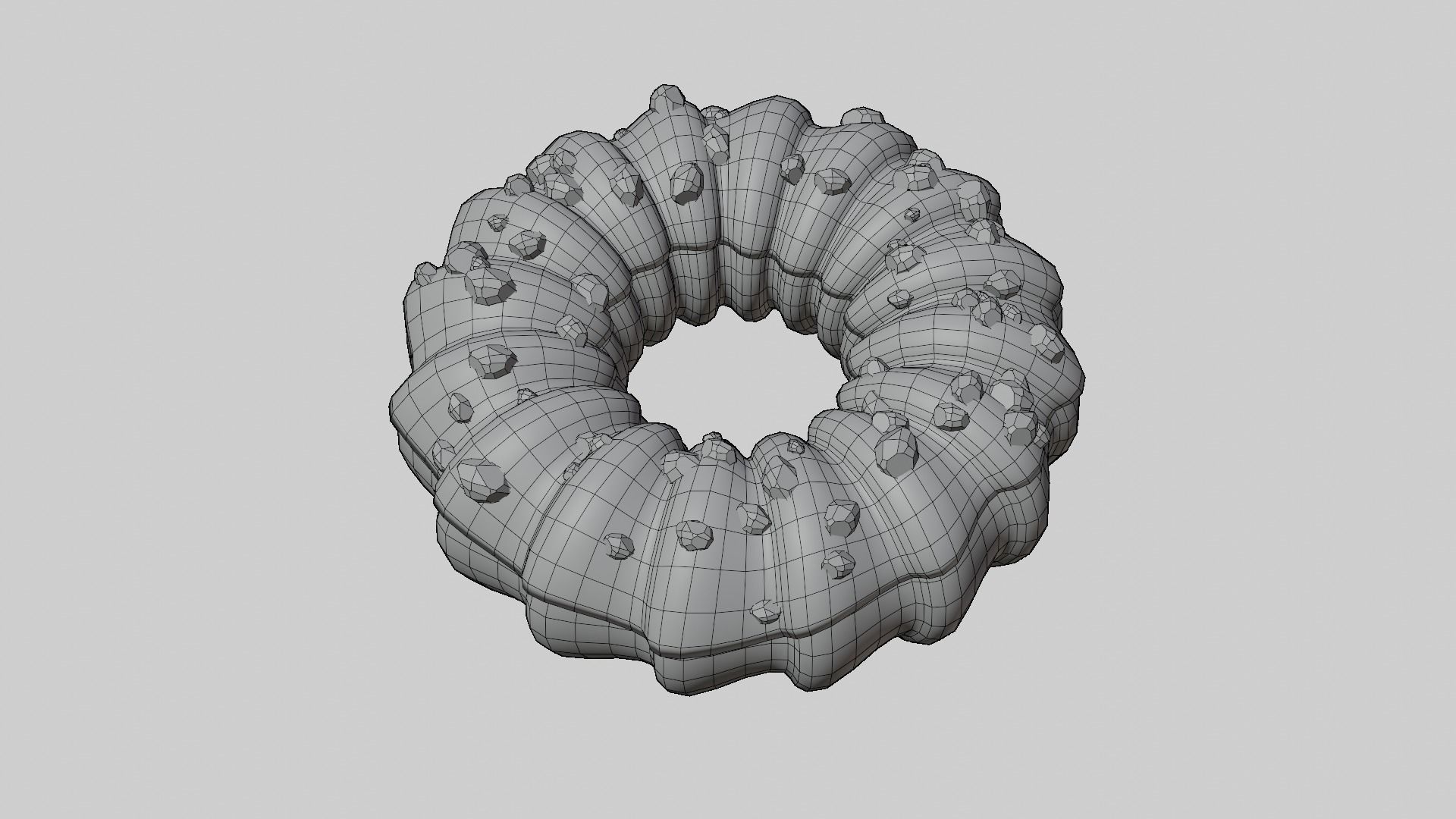Doughnut 3D model_5