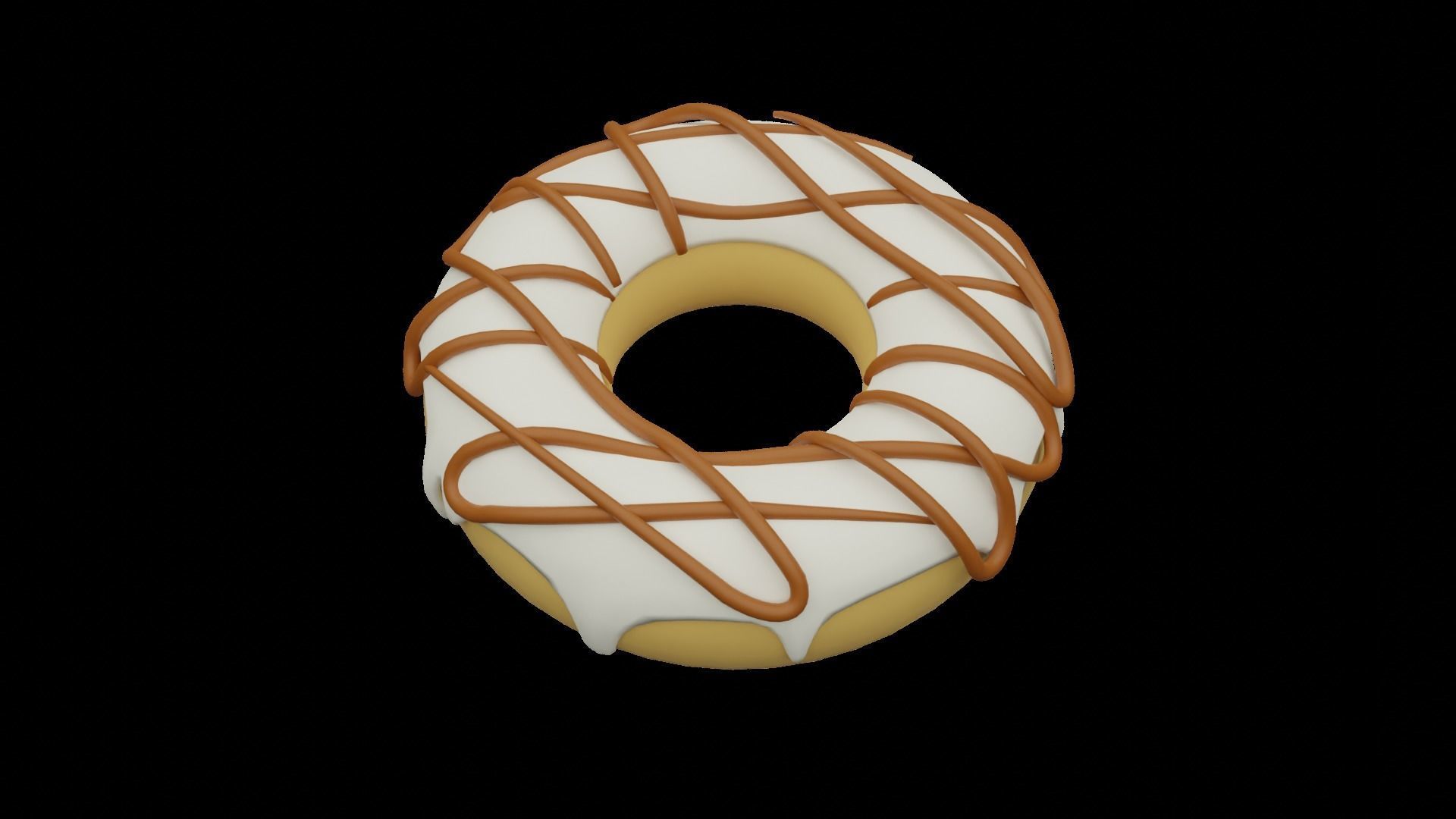 Doughnut 3D model_24