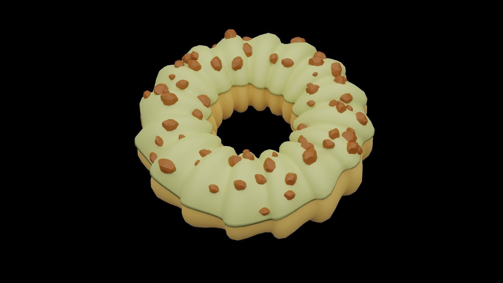 Doughnut 3D model_4