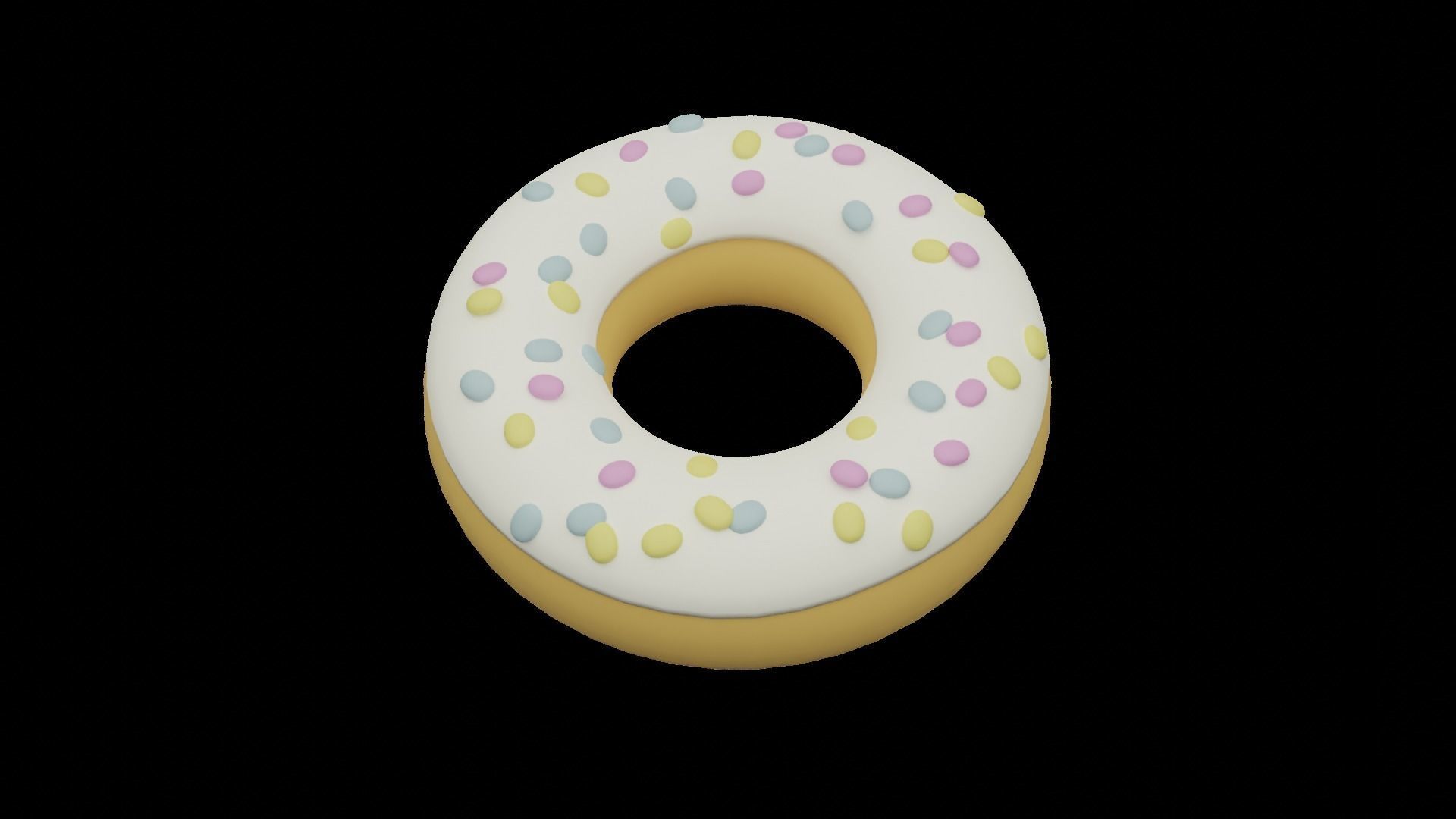 Doughnut 3D model_22