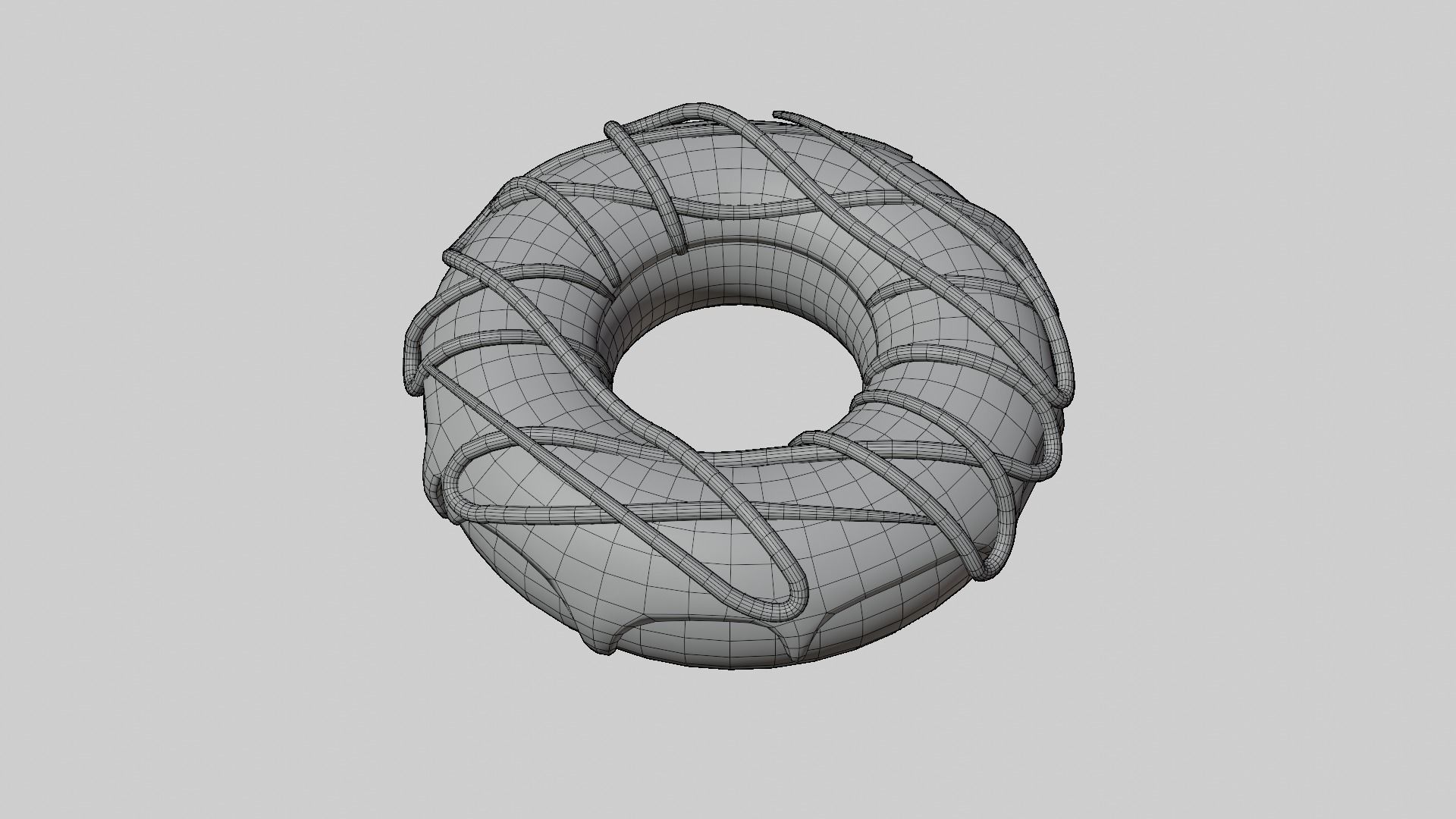 Doughnut 3D model_25
