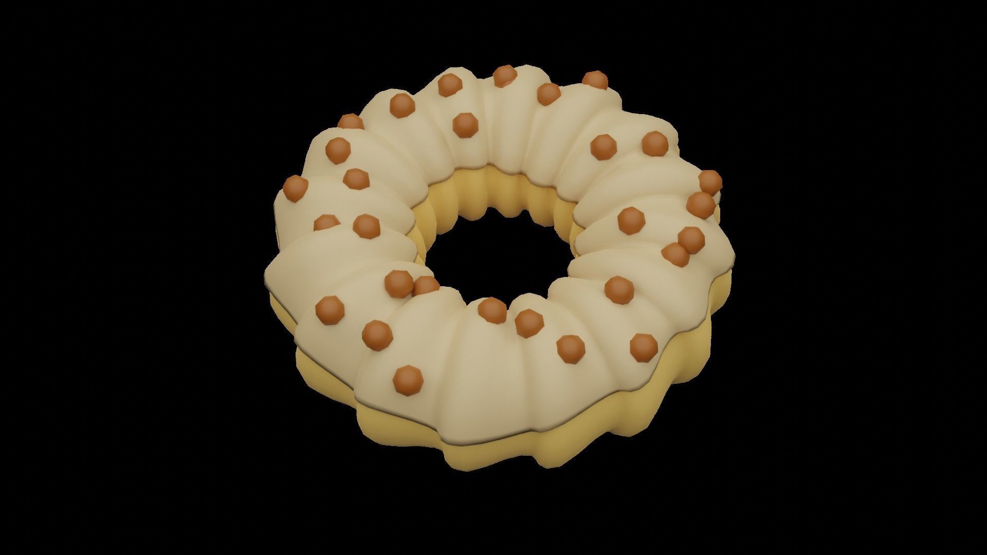 Doughnut 3D model_6