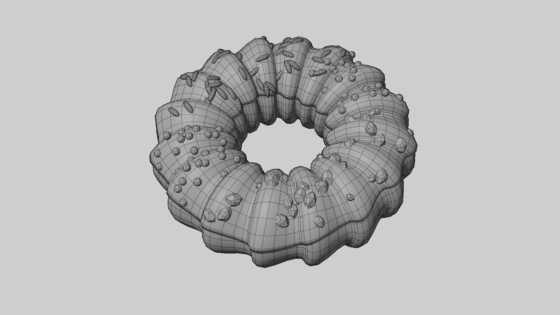 Doughnut 3D model_11