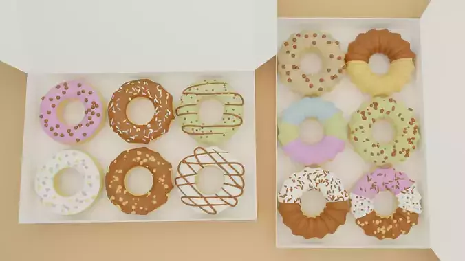 Doughnut 3D model