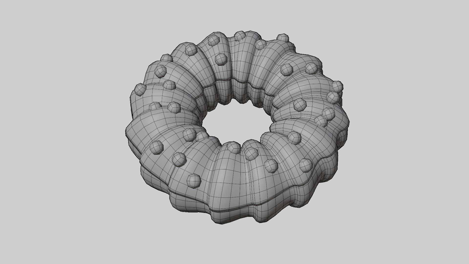 Doughnut 3D model_7