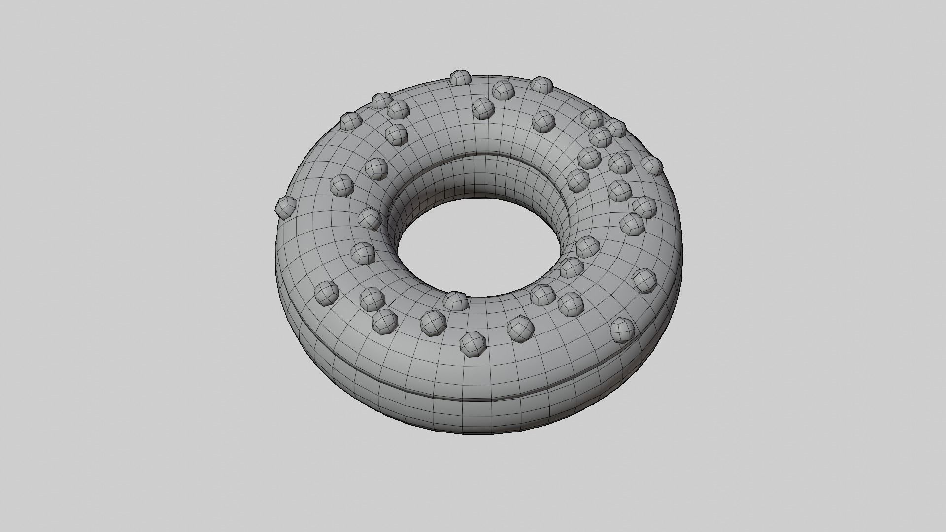 Doughnut 3D model_15