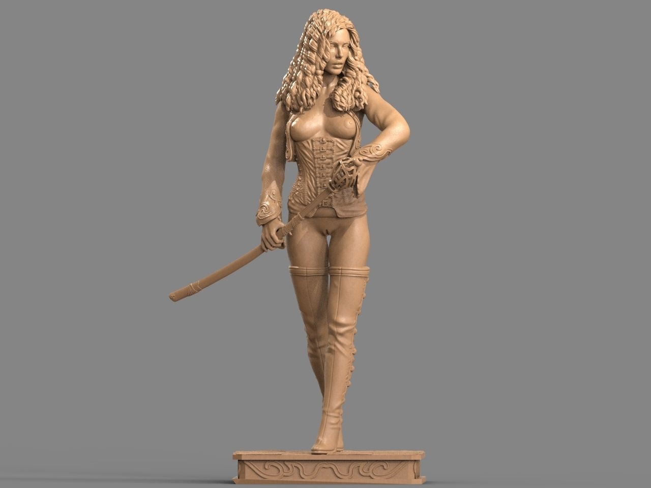 Anna Valerious NSFW 3D Print 3D print model_2