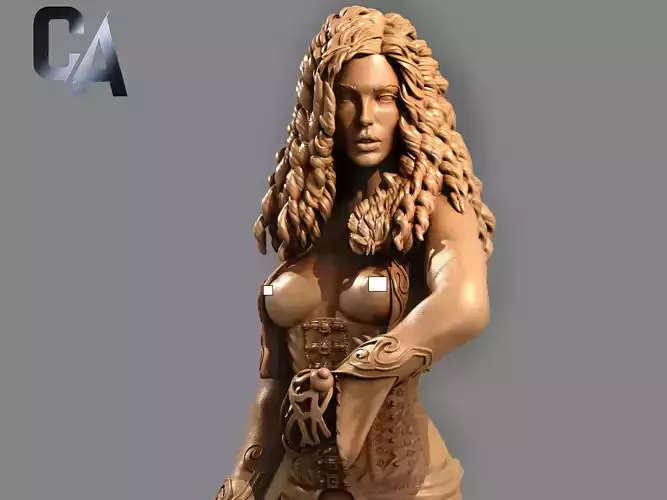 Anna Valerious NSFW 3D Print 3D print model