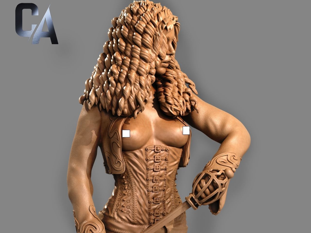 Anna Valerious NSFW 3D Print 3D print model_1