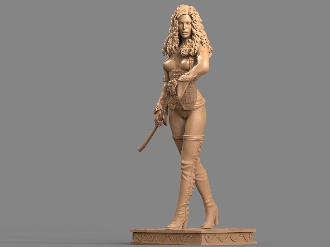 Anna Valerious NSFW 3D Print 3D print model_4