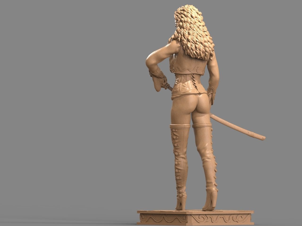 Anna Valerious NSFW 3D Print 3D print model_6