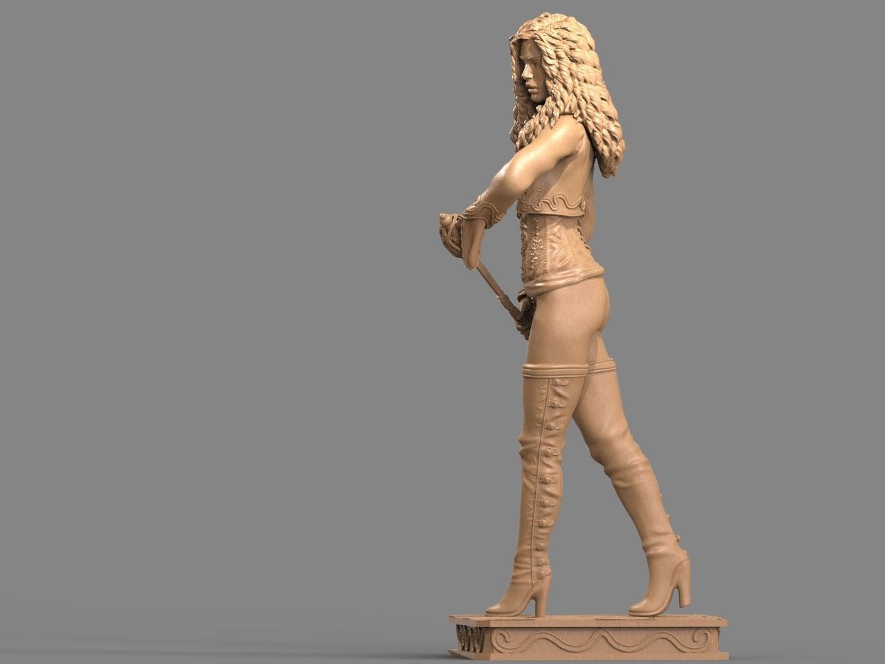 Anna Valerious NSFW 3D Print 3D print model_5
