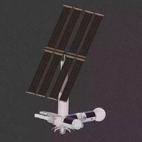 Axiom Space Station 3D model