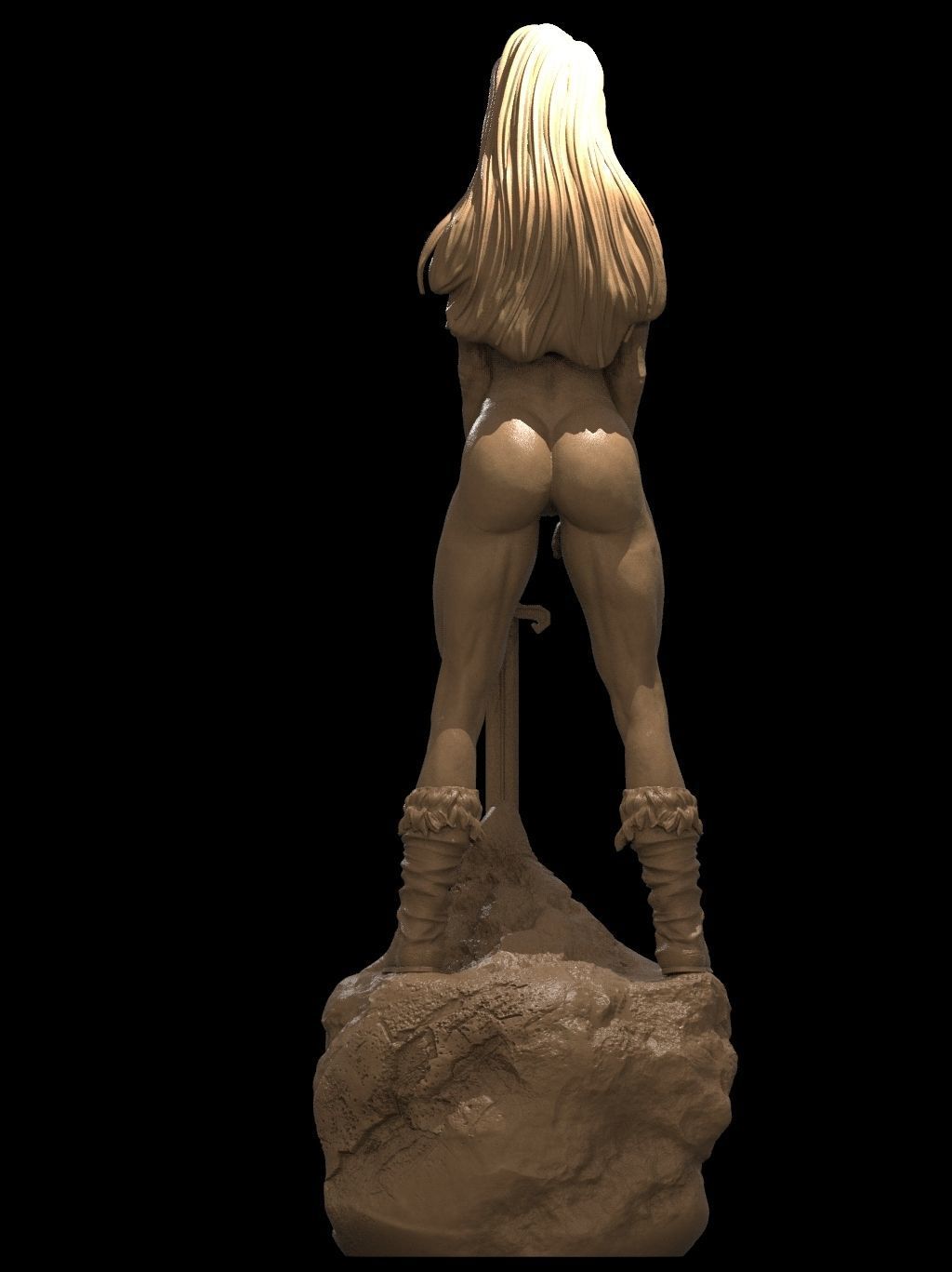 Female Conan NSFW 3D Print 3D print model_10