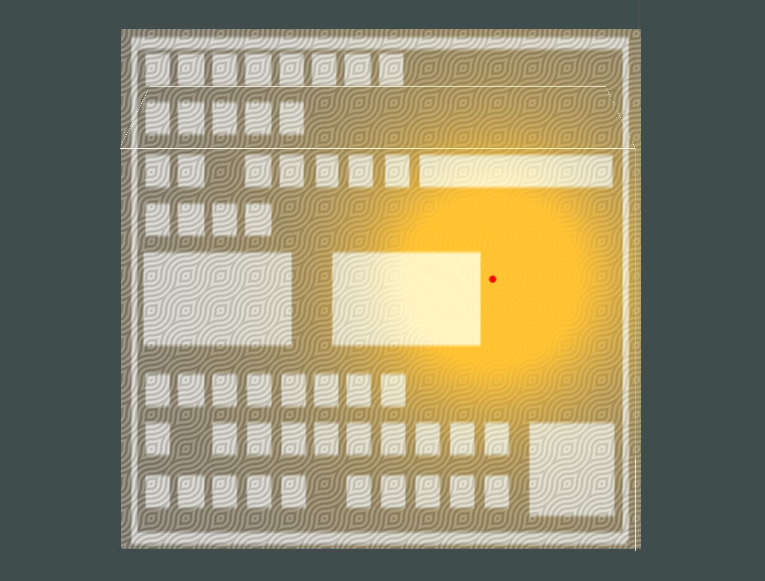 isometrical UFO radar platform station upgrade 2 Low-poly 3D model_25
