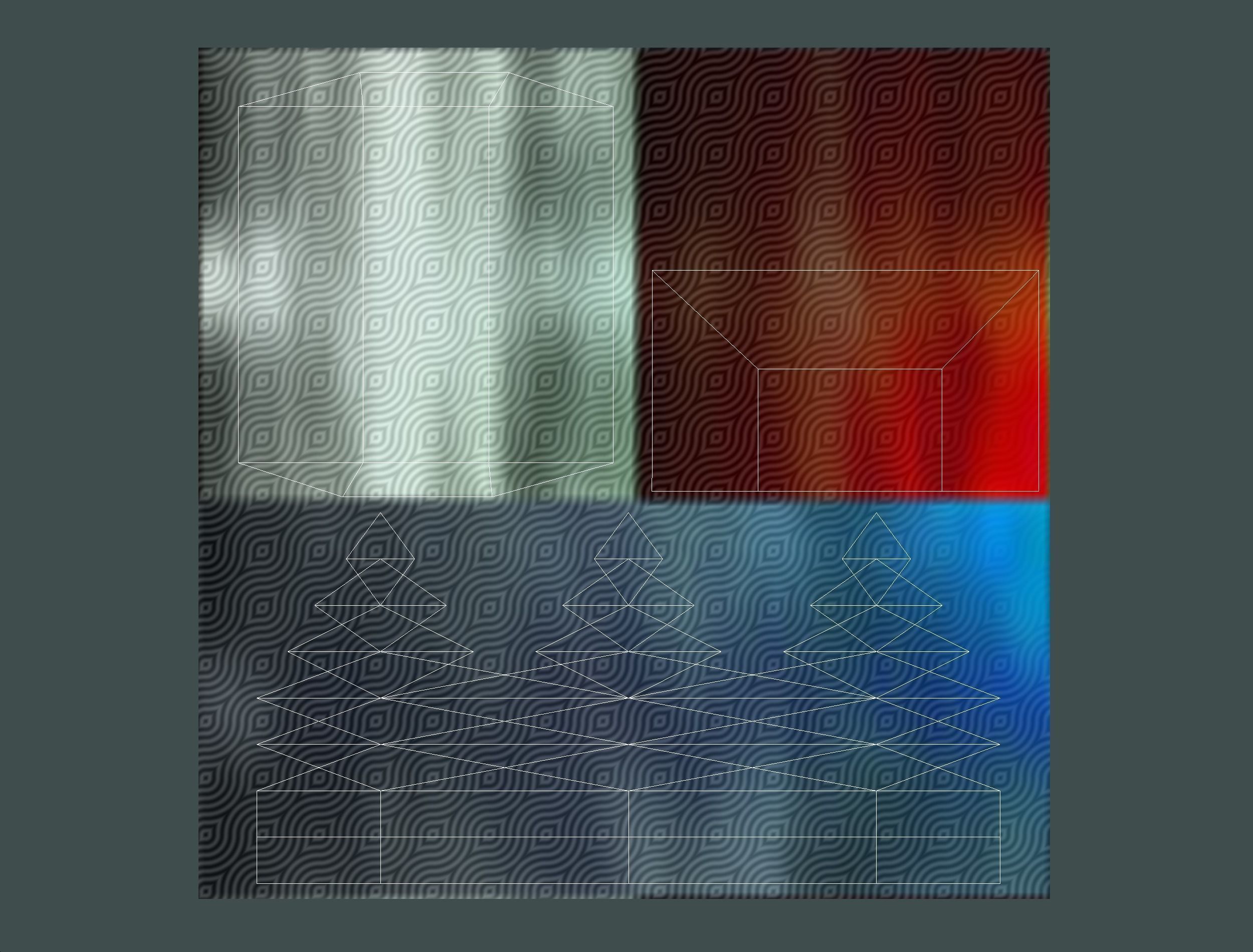 isometrical UFO radar platform station upgrade 2 Low-poly 3D model_27