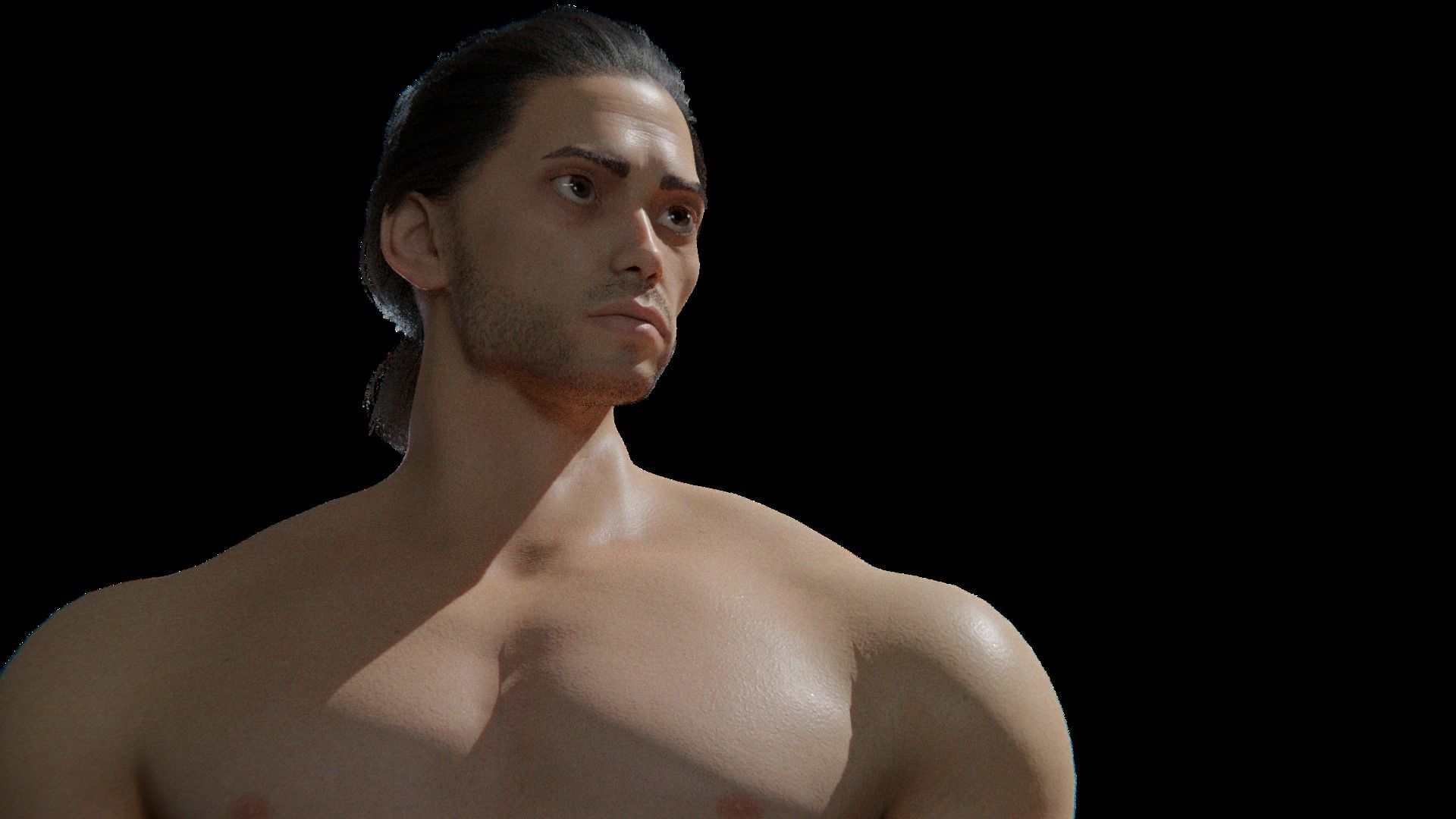 Stylized rigged - Blender 3d character Bolo  3D model_26