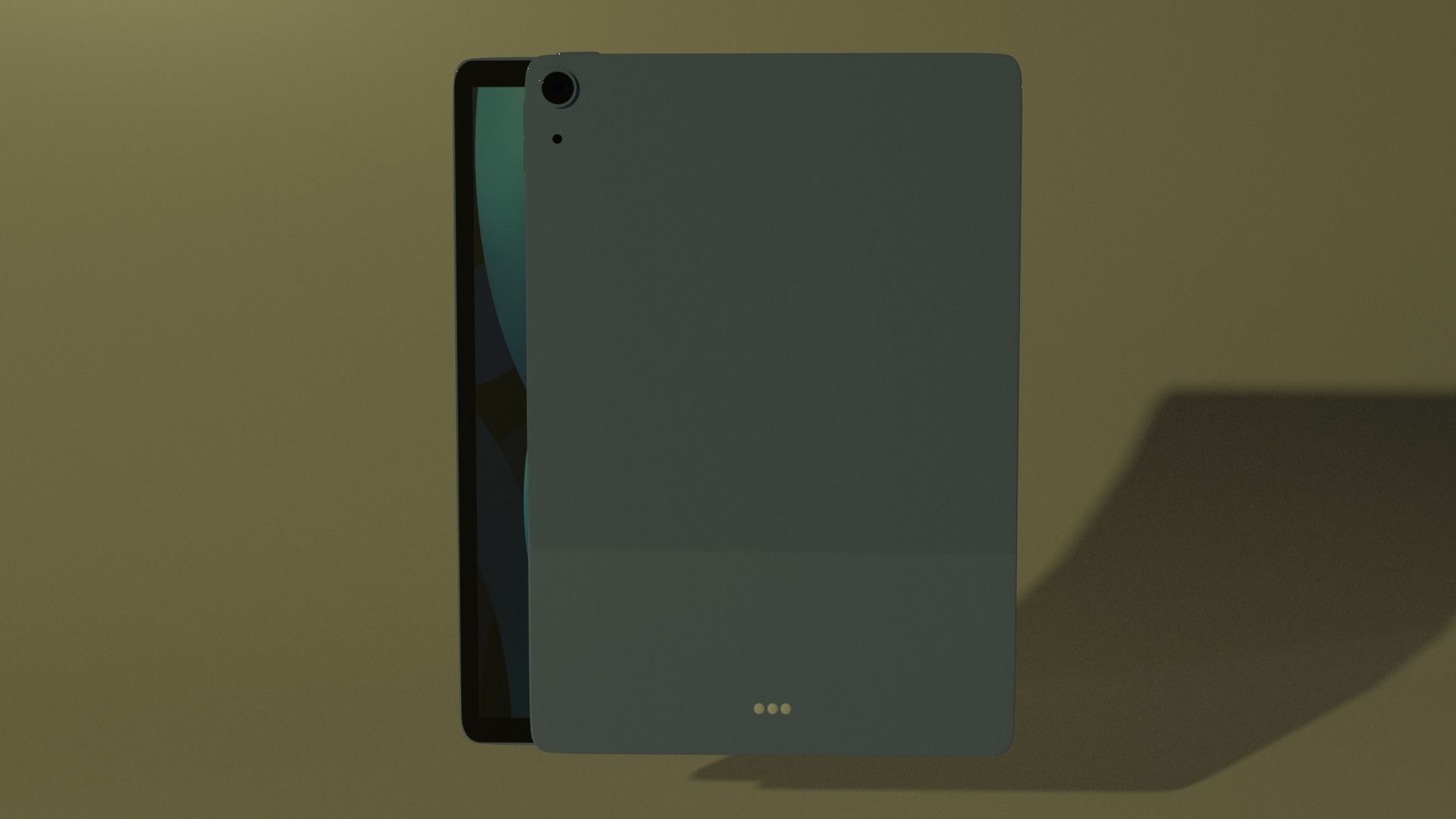 iPad Air 4 3D model_7