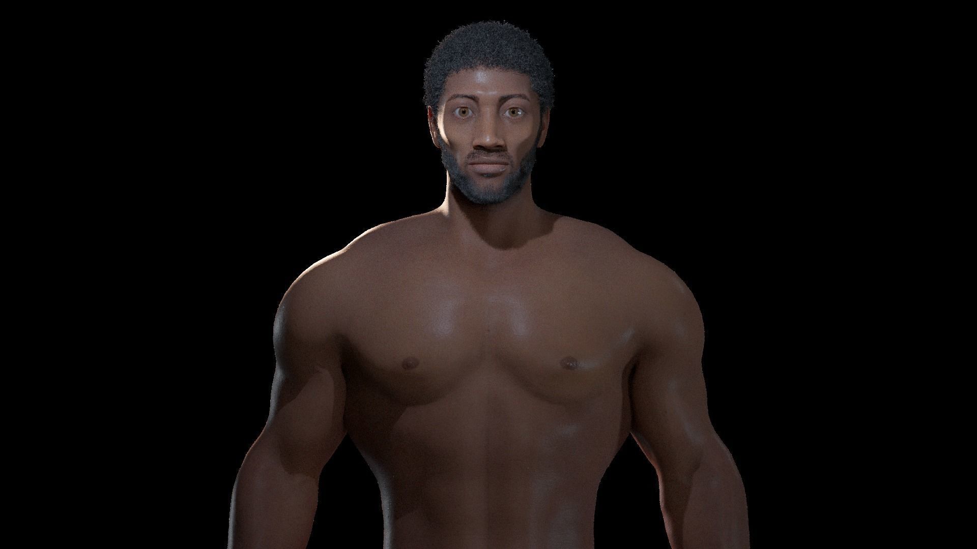 KAMA - Stylized rigged character 3D model_20